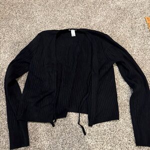 EUC Victoria's Secret Black Women's Cardigan MEDIUM